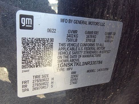 Used 2022 Chevrolet Tahoe High Country image 34