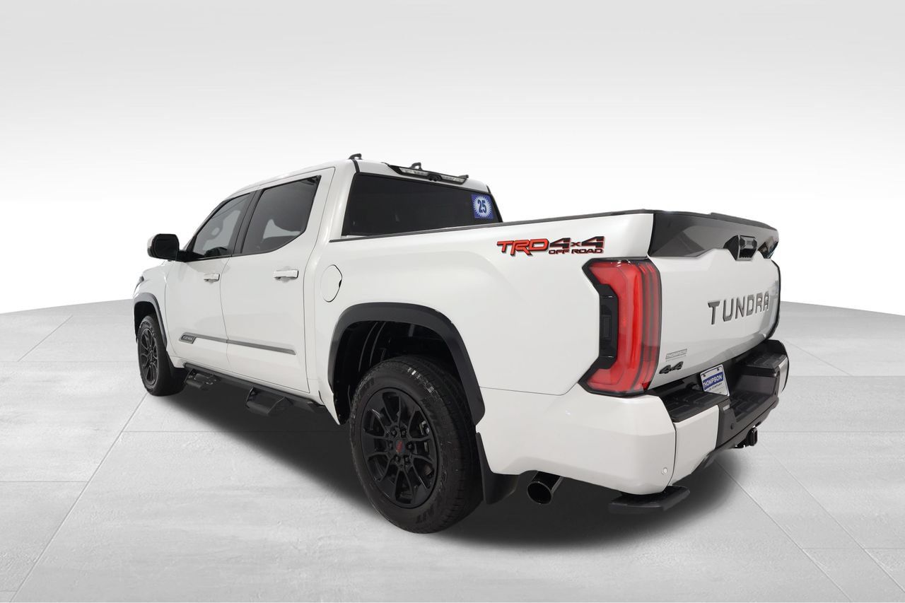 Used 2025 Toyota Tundra Platinum w/ TRD Off-Road Package AWD/4WD image 2