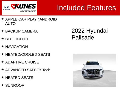 Used 2022 Hyundai Palisade Calligraphy FWD image 2