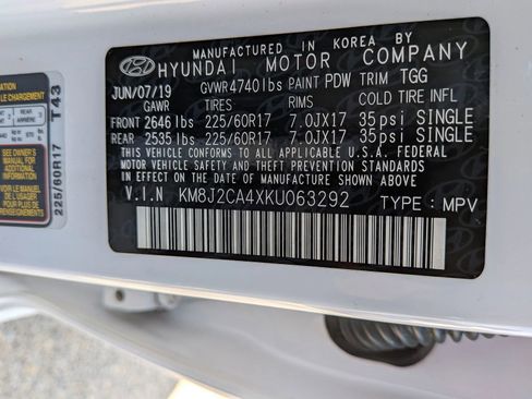 Used 2019 Hyundai Tucson SE AWD/4WD image 51