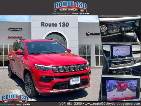 Used 2022 Jeep Compass Limited w/ (RED) Package AWD/4WD image 1