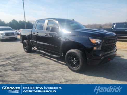 Certified 2022 Chevrolet Silverado 1500 Custom Trail Boss image 1