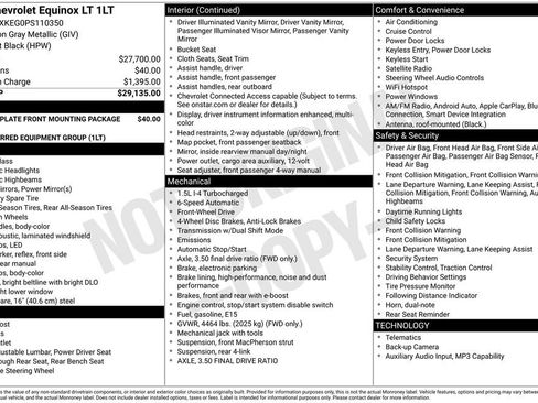 Used 2023 Chevrolet Equinox LT image 8