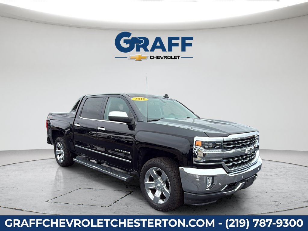 Used 2018 Chevrolet Silverado 1500 LTZ w/ High Desert Package AWD/4WD image 16