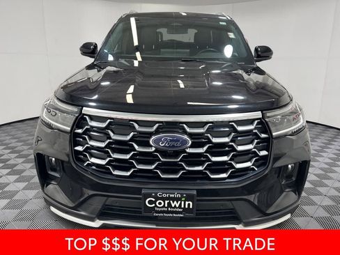 Used 2025 Ford Explorer Platinum w/ LUX Leather Package AWD/4WD image 2