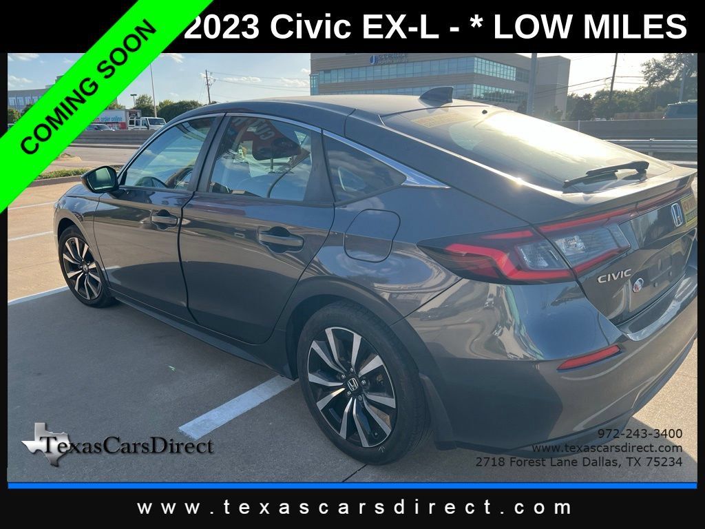 Used 2023 Honda Civic EX-L image 2