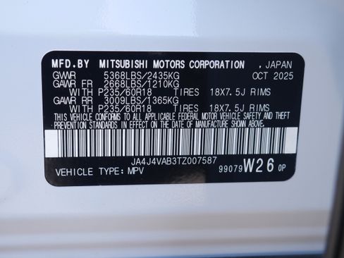 New 2026 Mitsubishi Outlander Trail Edition AWD/4WD image 30
