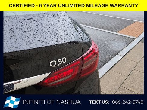 Certified 2023 INFINITI Q50 Luxe w/ Cargo Package AWD/4WD image 12