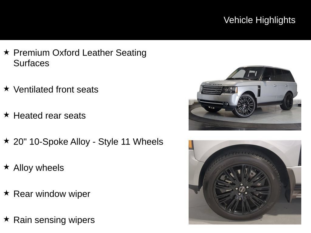 Used 2012 Land Rover Range Rover Supercharged AWD/4WD image 31