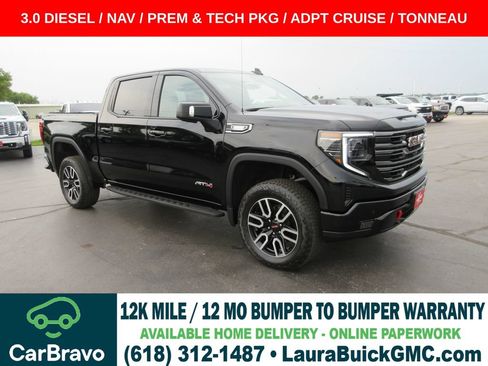 Certified 2025 GMC Sierra 1500 AT4 w/ AT4 Premium Package AWD/4WD image 1