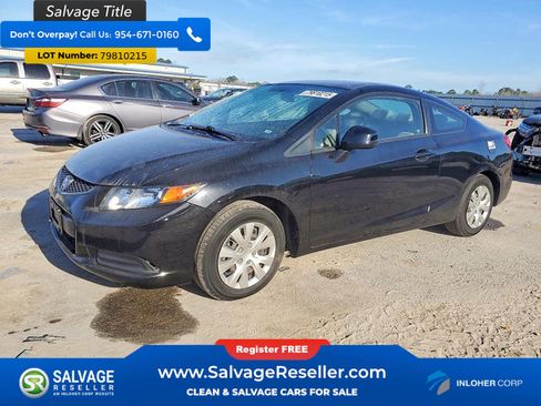 Used 2012 Honda Civic LX image 1