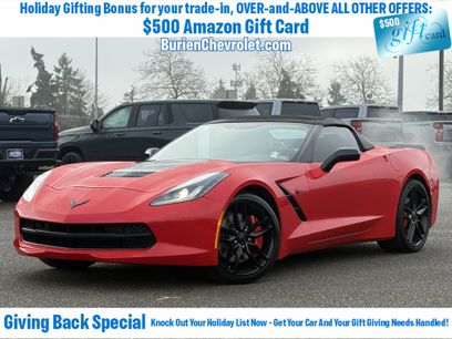 Used 2016 Chevrolet Corvette Stingray Convertible w/ Carbon Flash Badge Package