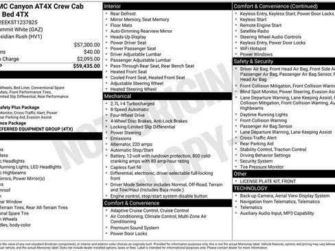 New 2026 GMC Canyon AT4X AWD/4WD image 40