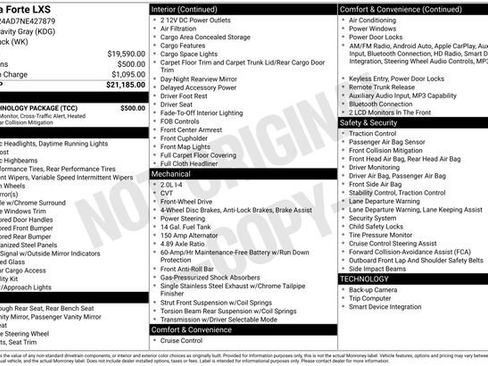 Used 2022 Kia Forte LXS w/ LXS Technology Package image 25