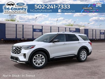 New 2027 Ford Explorer Platinum