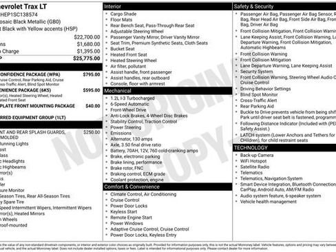 Used 2025 Chevrolet Trax LT w/ Driver Confidence Package FWD image 12