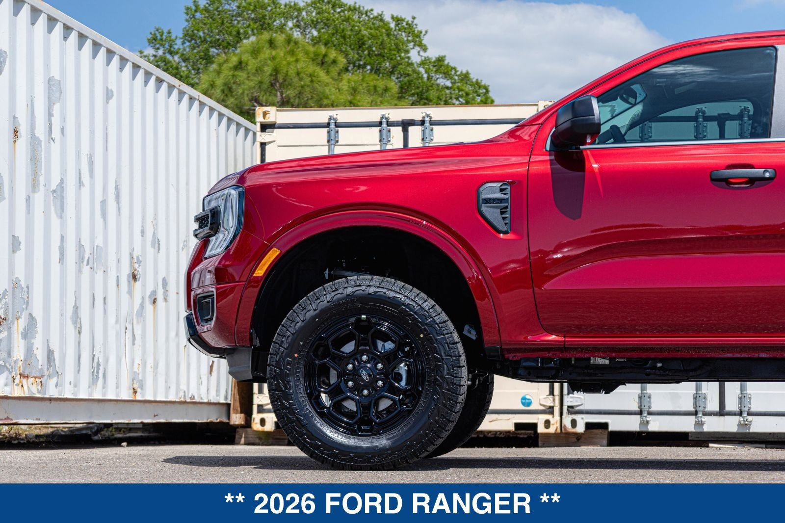 New 2026 Ford Ranger XLT w/ Black Appearance Package RWD image 20