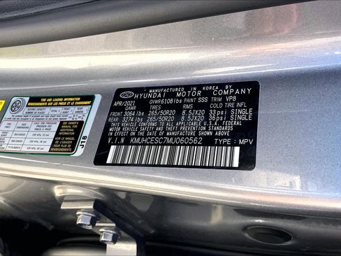 Used 2021 Genesis GV80 3.5T image 64