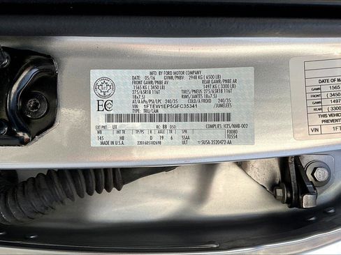 Used 2016 Ford F150 Lariat w/ Equipment Group 501A Mid image 16