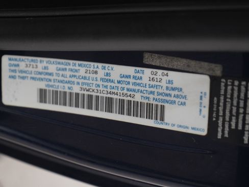 Used 2004 Volkswagen Beetle GLS FWD image 20