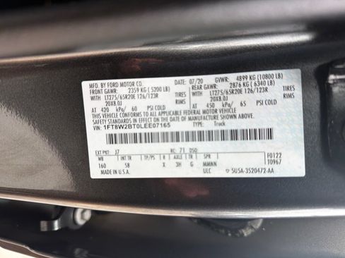 Used 2020 Ford F250 Lariat w/ Lariat Ultimate Package AWD/4WD image 34