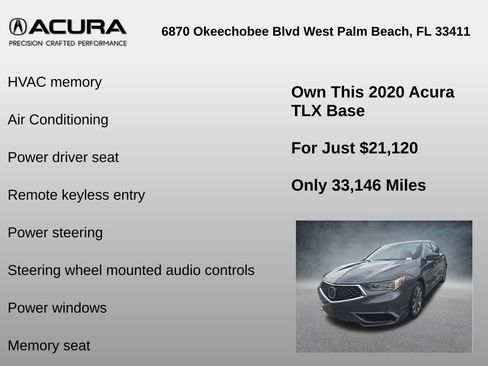 Used 2020 Acura TLX image 12
