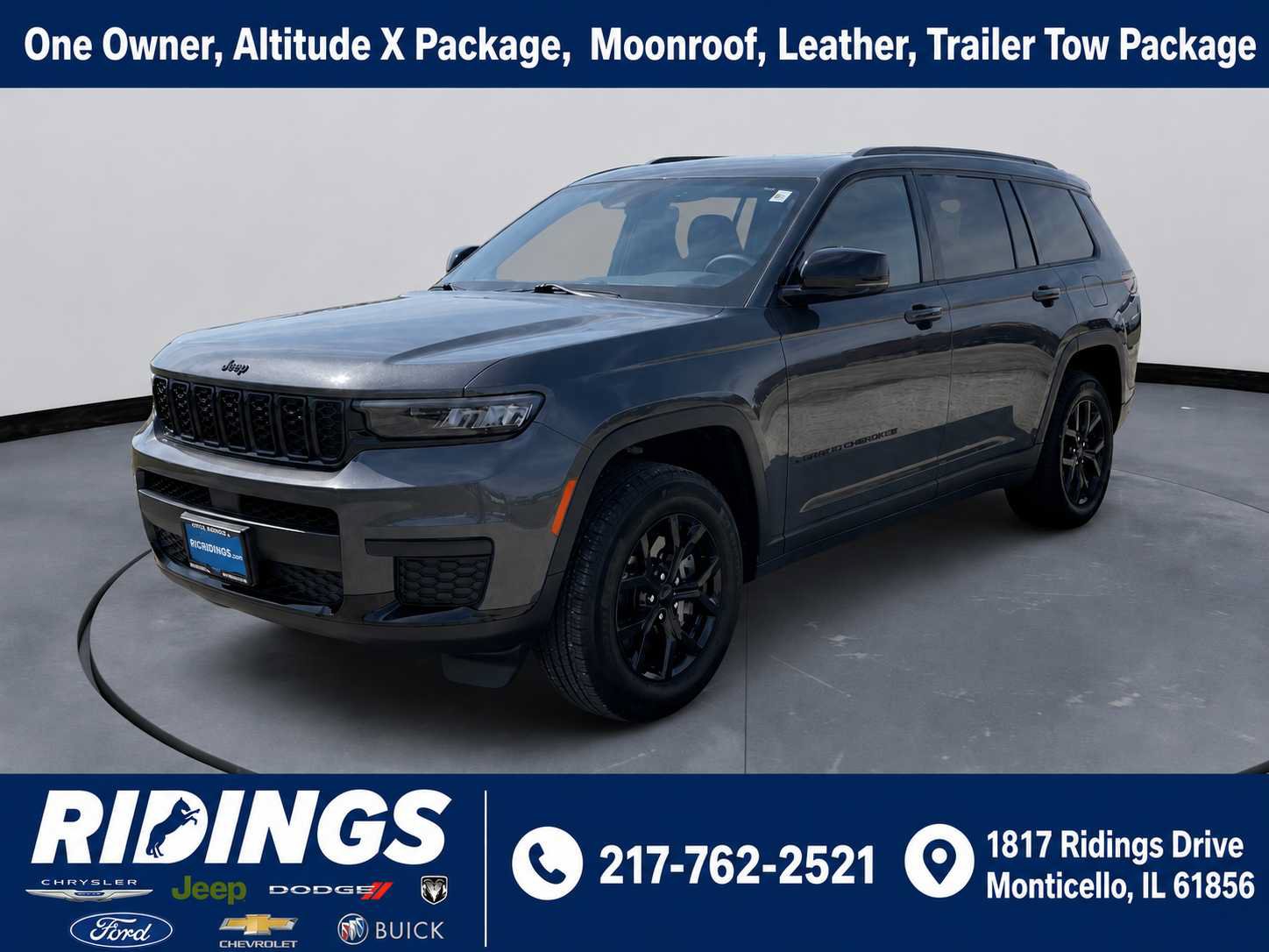 Used 2024 Jeep Grand Cherokee L Altitude AWD/4WD image 1