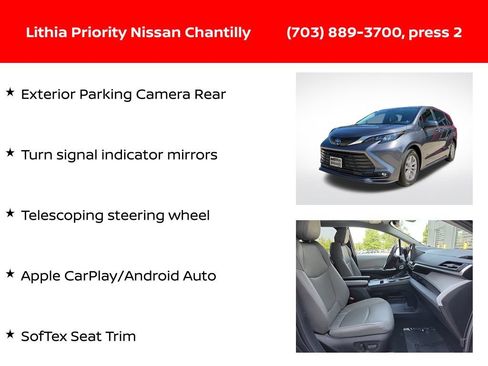 Used 2025 Toyota Sienna XLE FWD image 12