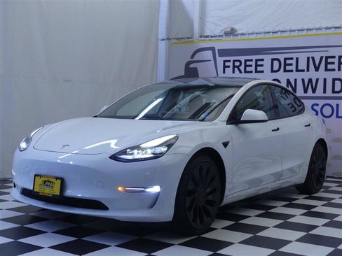 Used 2022 Tesla Model 3 Performance AWD/4WD image 3