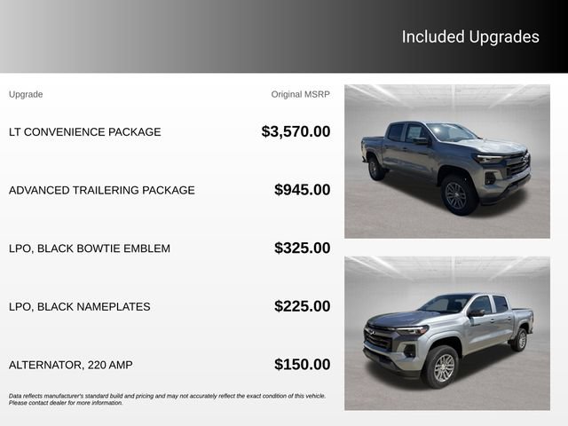New 2026 Chevrolet Colorado LT w/ LT Convenience Package AWD/4WD image 5