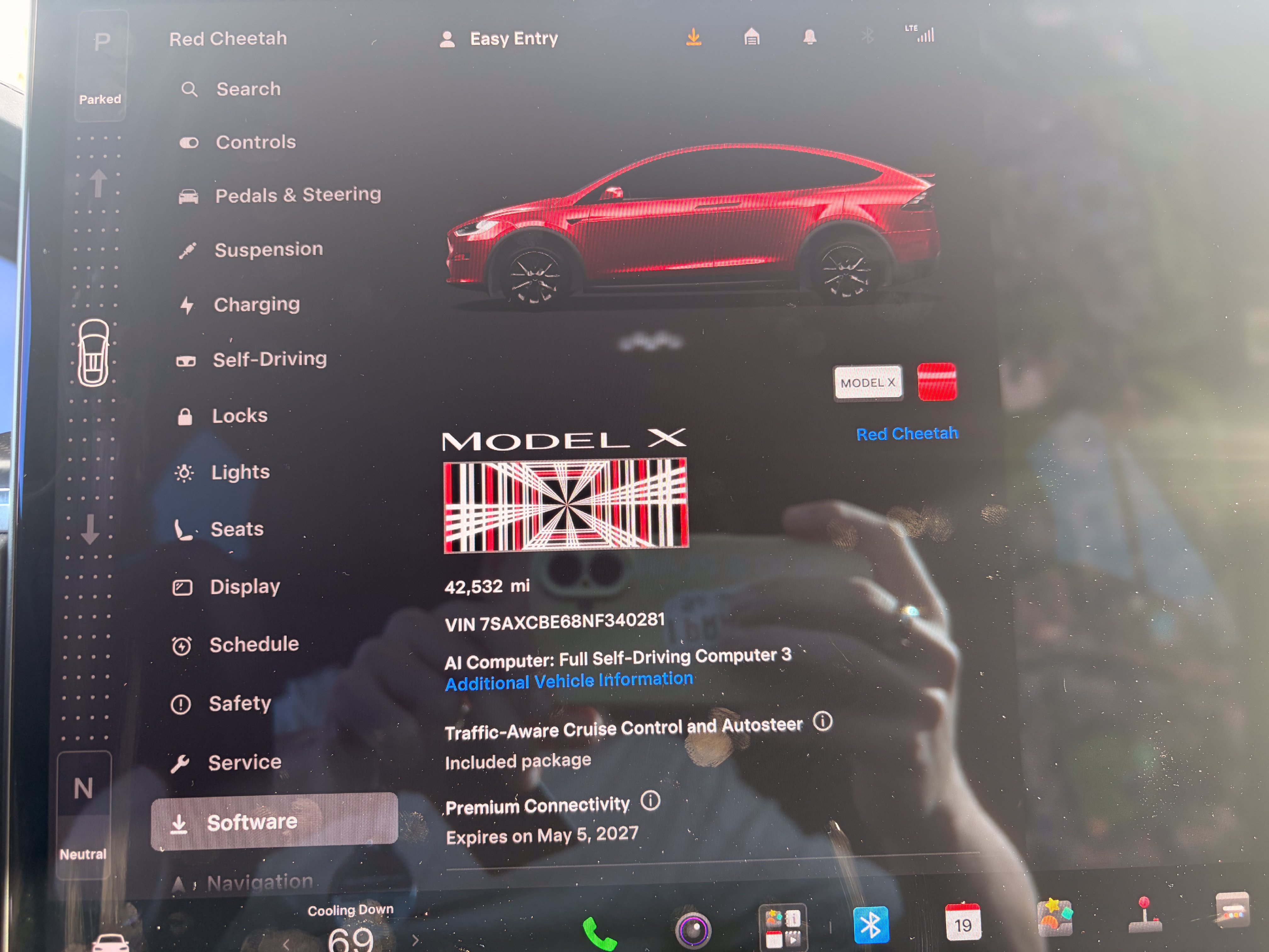 Used 2022 Tesla Model X Plaid AWD/4WD image 2
