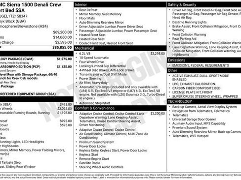 New 2026 GMC Sierra 1500 Denali w/ Technology Package image 32