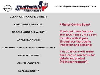 Used 2025 Honda Civic Sport video 2