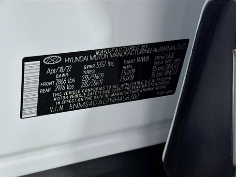 Certified 2022 Hyundai Santa Fe Limited image 34