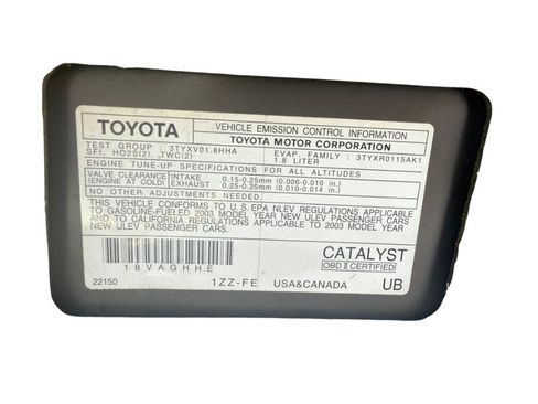 Used 2003 Toyota Corolla S w/ Sport Plus Pkg FWD image 27