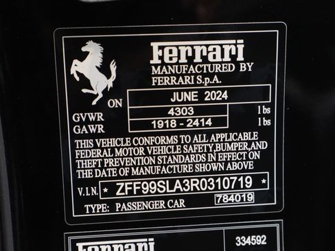 Certified 2024 Ferrari 296 GTB image 40
