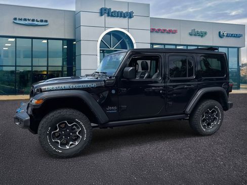 Used 2022 Jeep Wrangler Unlimited Rubicon 4xe w/ Safety Group image 4