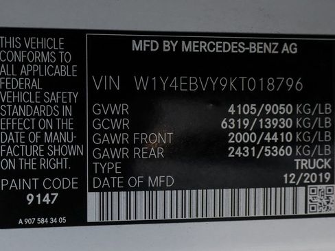 Used 2019 Mercedes-Benz Sprinter 2500 image 42