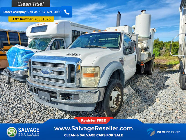 Used 2008 Ford F550 4x4 Regular Cab Super Duty image 1
