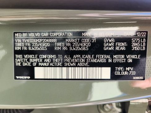 Certified 2023 Volvo C40 P8 Recharge Ultimate AWD/4WD image 26