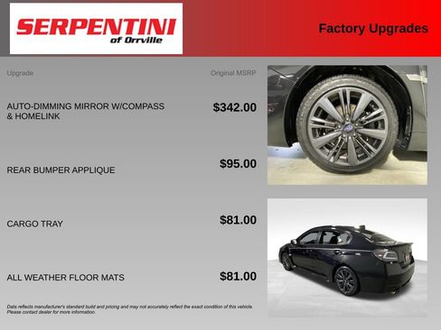 Used 2017 Subaru WRX AWD/4WD image 6
