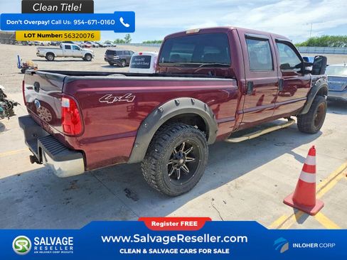 Used 2008 Ford F250 4x4 Crew Cab Super Duty image 4