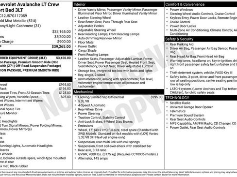 Used 2007 Chevrolet Avalanche LT w/ LT Preferred Equipment Group RWD image 11