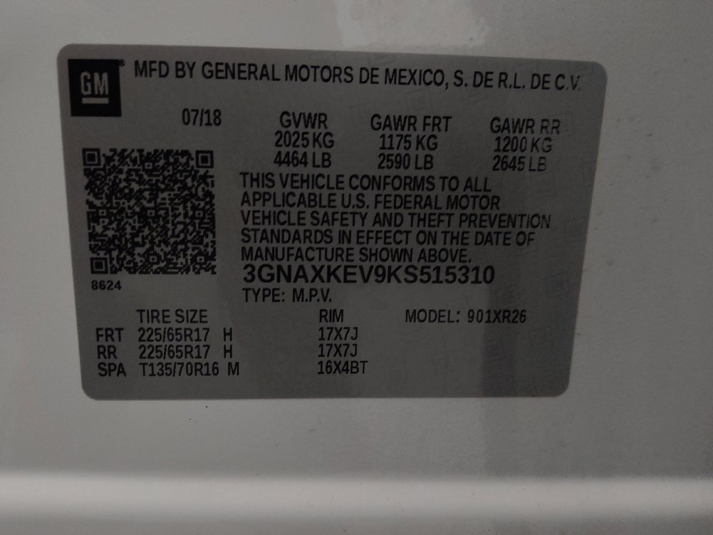 Used 2019 Chevrolet Equinox LT FWD image 33