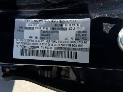 Used 2016 MAZDA MAZDA3 i Sport FWD image 15