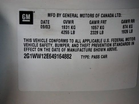 Used 2004 Chevrolet Monte Carlo LS w/ Preferred Equipment Group image 19