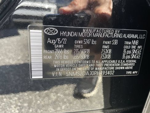 Certified 2023 Hyundai Santa Fe SEL w/ Cargo Package AWD/4WD image 42