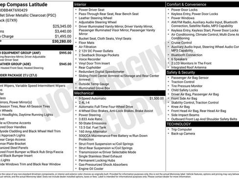 Used 2019 Jeep Compass Latitude w/ Popular Equipment Group image 6