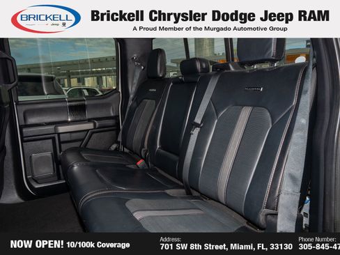 Used 2020 Ford F150 Platinum w/ Equipment Group 701A Luxury image 16