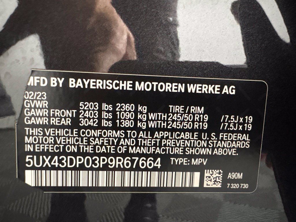 Certified 2023 BMW X3 sDrive30i w/ Convenience Package RWD image 34